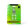 In StockK Shot Add to Wish List K Shot Tabs Kratom Extract Tablets Green Apple Burst 200mg Per Tablet