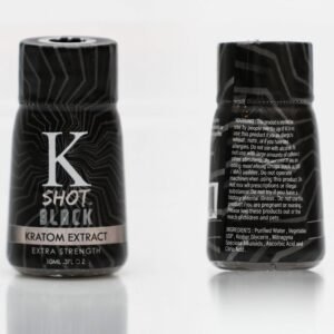 K Shot Black Kratom Extract 10mL